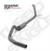Diamond Eye Performance KIT 4in TB SGL SS: 00-03 FORD 7.3L F250/F350 - Exhaust Mufflers & Tips