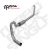 Diamond Eye Performance KIT 4in TBSGL AL: 00-03 FORD 7.3L F550 ROLLOVER - Exhaust Mufflers & Tips