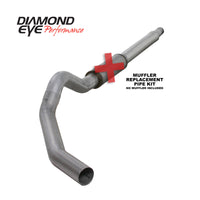 Diamond Eye Performance KIT 5in CB MFLR RPLCMENT PIPE SGL AL: 03-07 FORD 6.0L F250/F350 - Exhaust Mufflers & Tips