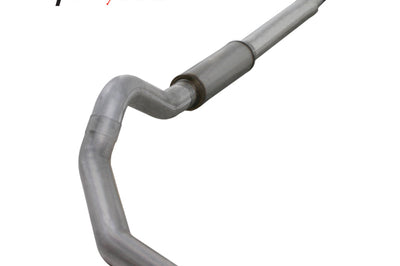 Diamond Eye Performance KIT 5in CB SGL AL: 03-07 FORD 6.0L F250/F350 - Exhaust Mufflers & Tips