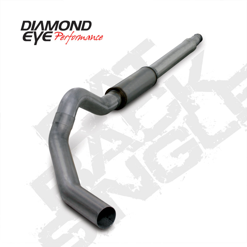 Diamond Eye Performance KIT 5in CB SGL SS: 03-07 FORD 6.0L F250-F350 - Exhaust Mufflers & Tips