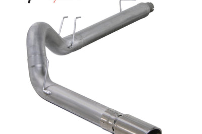 Diamond Eye Performance KIT 5in DPF-BACK SGL AL 08 6 4L F250-F350 PCKGD BX46X14X14OD EL-PL 44inX13 5inX13 5inID