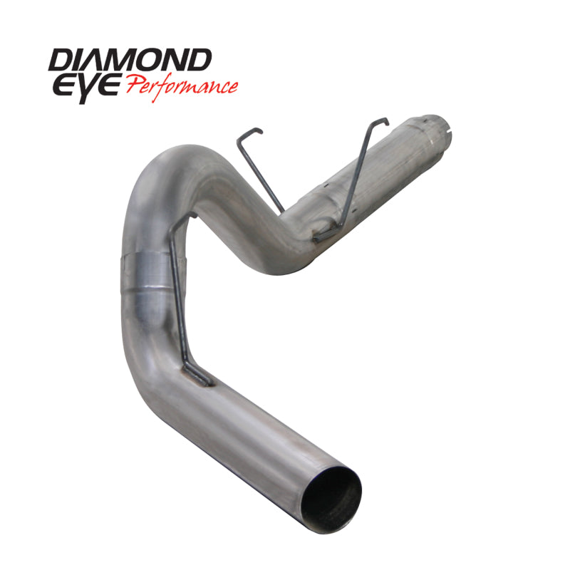 Diamond Eye Performance KIT 5in DPF (DPF) SGL SS 07.5-11 CUMMINS 6 7L PCKGD BX46X14X14OD EL-PL 44inX13 5inX13 - Exhaust