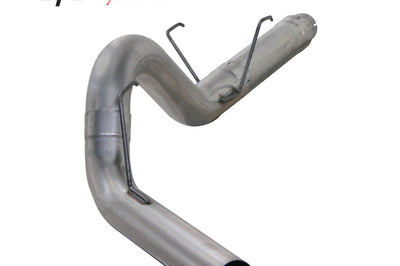 Diamond Eye Performance KIT 5in DPF (DPF) SGL SS 07.5-11 CUMMINS 6 7L PCKGD BX46X14X14OD EL-PL 44inX13 5inX13 - Exhaust