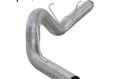 Diamond Eye Performance KIT 5in DPF SGL AL 07.5-11 CUMMINS 6 7L PCKGD BX46X14X14OD EL-PL 44inX13 5inX13 5inID - Exhaust