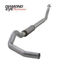 Diamond Eye Performance KIT 5in TB SGL AL: 94-02 DODGE CUMMINS 5.9L - Exhaust Mufflers & Tips