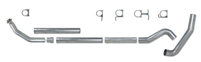 Diamond Eye Performance KIT 5in TB SGL MFLR RPLCMENT PIPE AL: 94-02 DODGE CUMMINS 5.9L W/ RP #510220 - Exhaust Mufflers