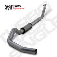Diamond Eye Performance KIT 5in TB SGL SS: 94-02 DODGE CUMMINS 5.9L - Exhaust Mufflers & Tips