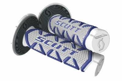 Scott Diamond Grip Black/black - Blue/White - Offroad Collection