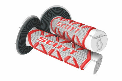 Scott Diamond Grip Black/black - Red/White - Offroad Collection