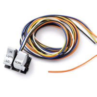 HARDDRIVE Dimmer/Horn Switch Assy Chrome 82 95 - Switches