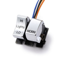 HARDDRIVE Dimmer/Horn Switch Assy Chrome 82 95 - Switches