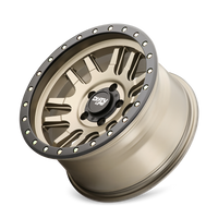 Dirty Life 9309 Canyon Pro 17x9/5x127 BP/-12mm Offset/71.5mm Hub Satin Gold Wheel - Beadlock - Wheels