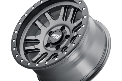 Dirty Life 9309 Canyon Pro 17x9/5x127 BP/-38mm Offset/71.5mm Hub Satin Graphite Wheel - Beadlock - Wheels