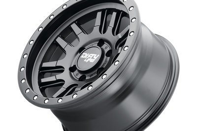 Dirty Life 9309 Canyon Pro 17x9/6x139.7 BP/-12mm Offset/106mm Hub Matte Black Wheel - Beadlock - Wheels