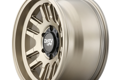 Dirty Life 9310 Canyon 17x9 / 5x127 BP / -12mm Offset / 71.5mm Hub Satin Gold Wheel - Wheels