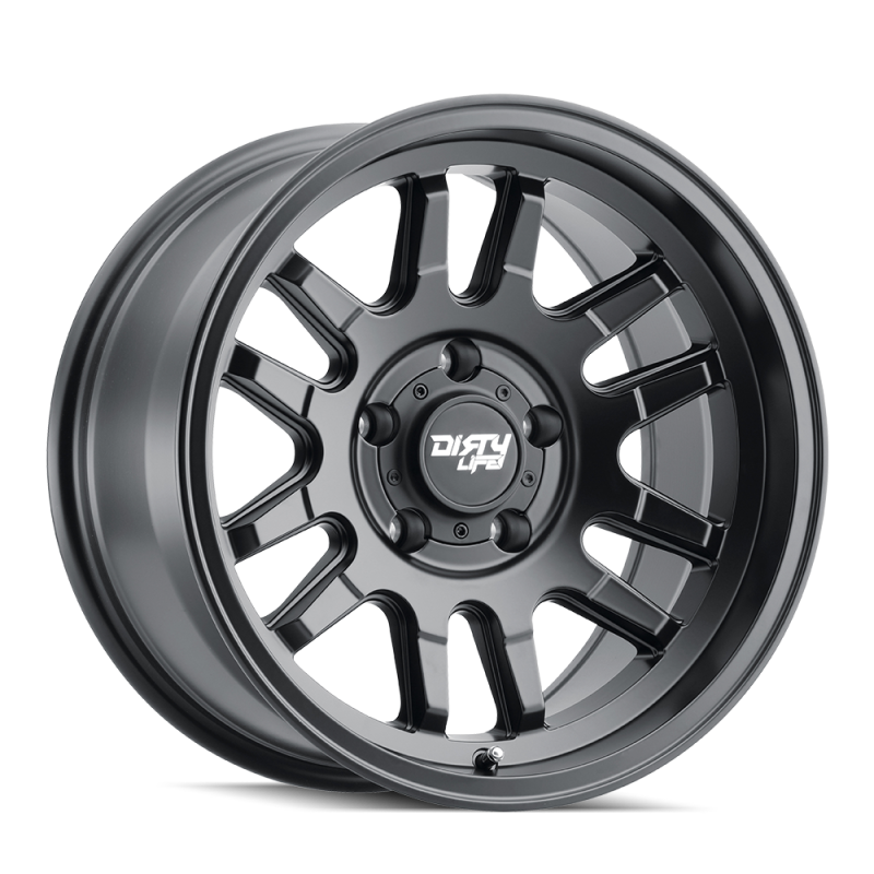 Dirty Life 9310 Canyon 17x9 / 6x139.7 BP / 0mm Offset / 106mm Hub Matte Black Wheel - Wheels