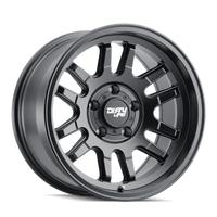 Dirty Life 9310 Canyon 17x9 / 6x139.7 BP / 0mm Offset / 106mm Hub Matte Black Wheel - Wheels