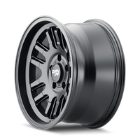 Dirty Life 9310 Canyon 17x9 / 6x139.7 BP / -12mm Offset / 106mm Hub Matte Black Wheel - Wheels