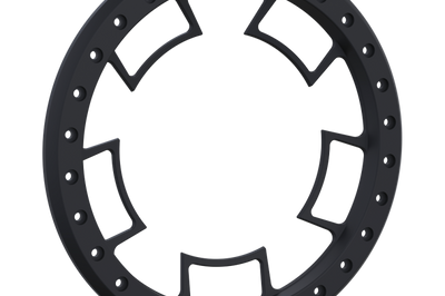 Dirty Life Matte Black Rash Ring For 9303 - 17in - Wheel and Tire Accessories