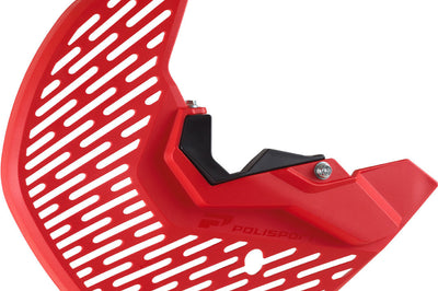 POLISPORT Disc/Fork Bottom Protector Red Gas/Rie - Guards/Braces