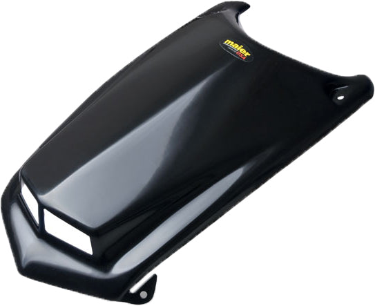 Maier Dominator Hood Hon White Carbon - Black - Atv Performance Products