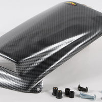 Maier Dominator Hood Hon White Carbon - Black - Atv Performance Products
