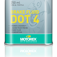 Motorex Dot 4 Brake Fluid (250ml) - Tires & Wheels
