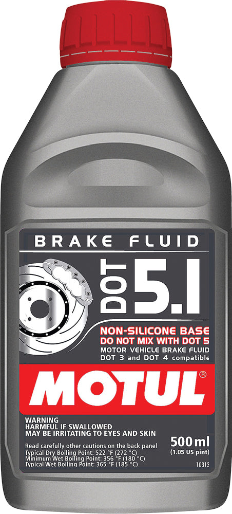 Motul Dot 5.1 Brake Fluid.5l - Harddrive Products
