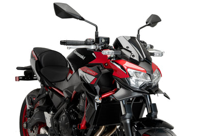 PUIG Downforce Front Spoiler Matte Black Kaw