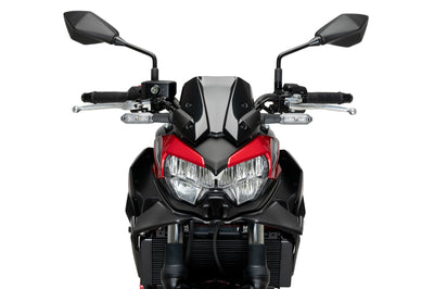 PUIG Downforce Front Spoiler Matte Black Kaw