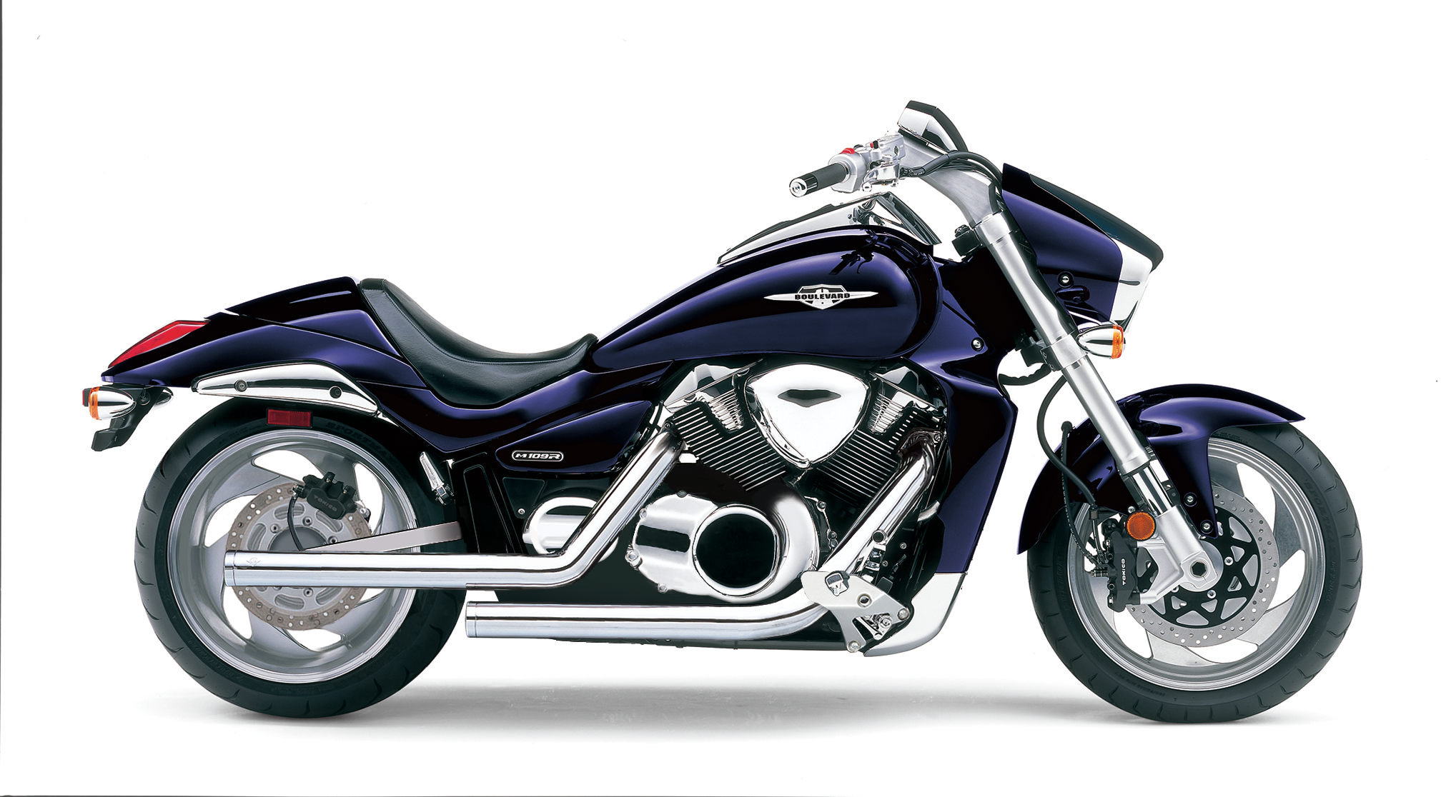 COBRA Dragsters Full System Chrome Suz M109r 06 14