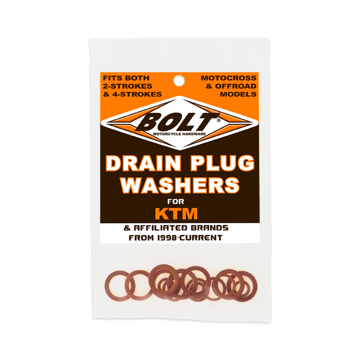 Bolt Drain Plug Washers 2/4 Stroke Models Ktm - Tires & Wheels