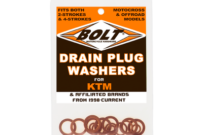 Bolt Drain Plug Washers 2/4 Stroke Models Ktm - Tires & Wheels