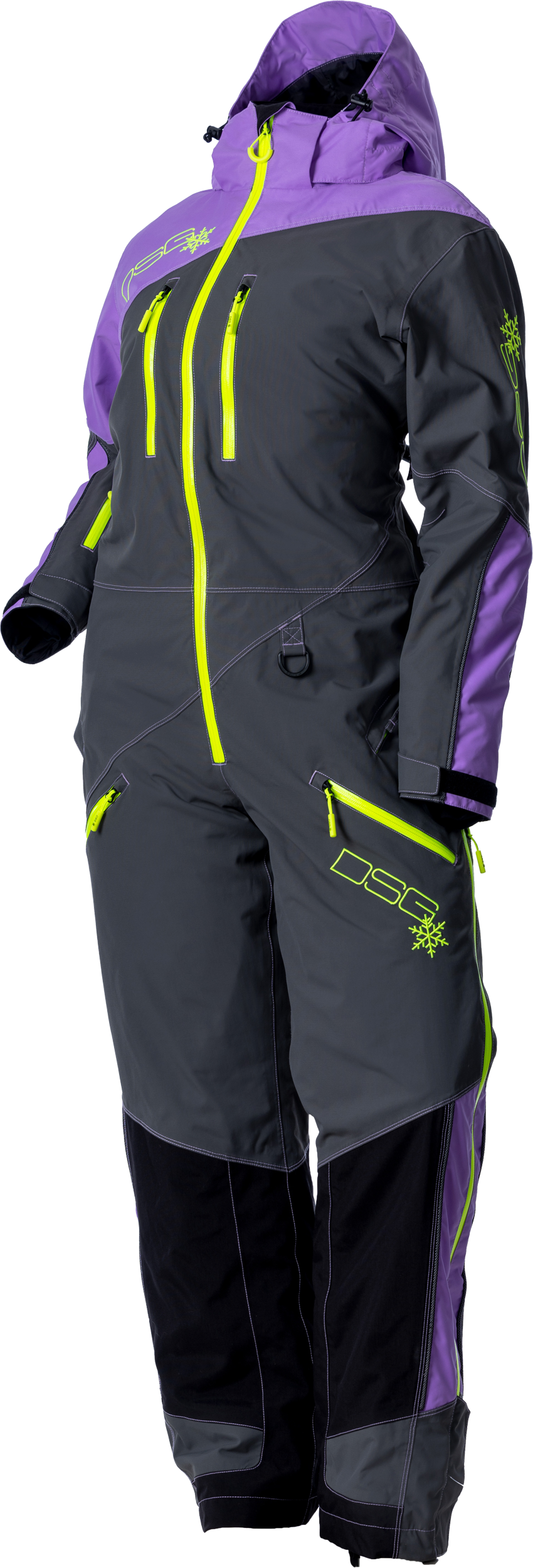 Dsg Monosuit 2.0 Lavender/grey Xs - Lavender/Grey / Large - Apparel Collection