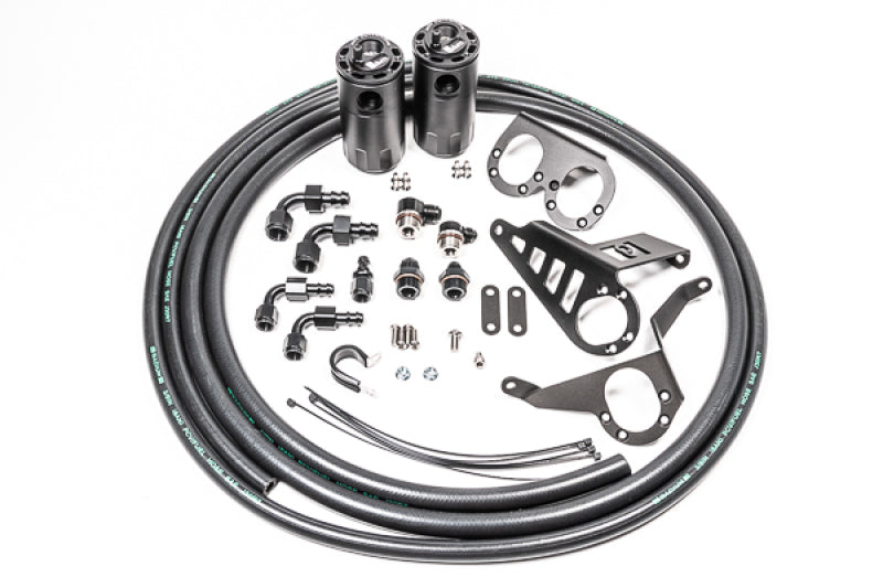 Radium Engineering Dual Catch Can Kit MK4 Supra Fluid Lock / 1994-2002 Toyota (all versions) - Engine Components