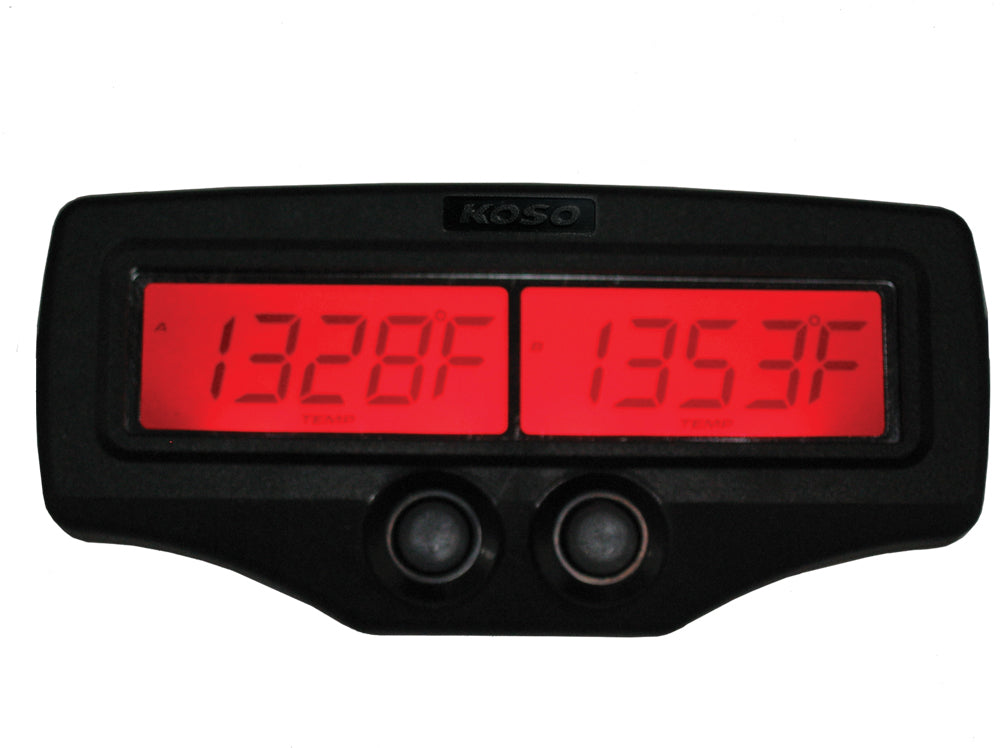 Koso Dual Egt Gauge Fast Response - Street Collection