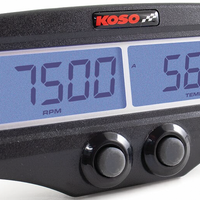 Koso Dual Egt Gauge Rpm Water Temp Standard - Street Collection