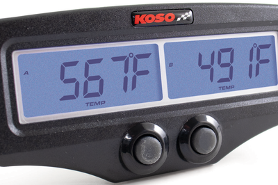 Koso Dual Egt Gauge Standard - Street Collection