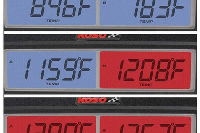 Koso Dual Egt Gauge Standard - Street Collection