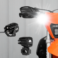 Xk Glow Dual Led Driving Light 2in White/amber - White/Amber - Street Collection