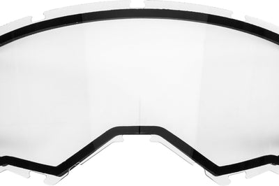 FLY RACING Dual Lens W/O Vents Adult Clear - Eyewear