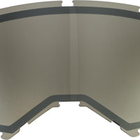 Fly Racing Dual Lens W/o Vents Adult Silver Mirror/smoke - Apparel Collection