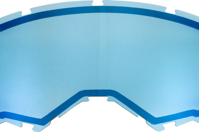 Fly Racing Dual Lens W/o Vents Adult Sky Blue Mirror/blue - Apparel Collection