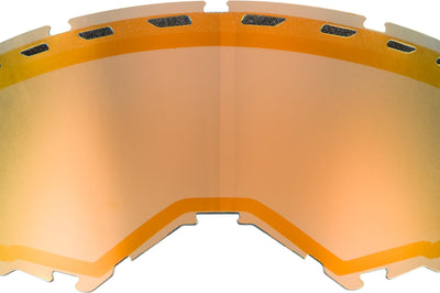Fly Racing Dual Lens With Vents Adult Orange Mirror/smoke - Apparel Collection