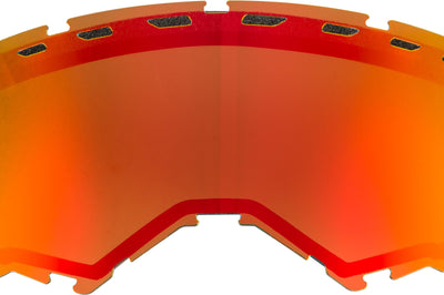 Fly Racing Dual Lens With Vents Adult Red Mirror/brown - Apparel Collection