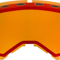 Fly Racing Dual Lens With Vents Adult Red Mirror/persimmon - Apparel Collection