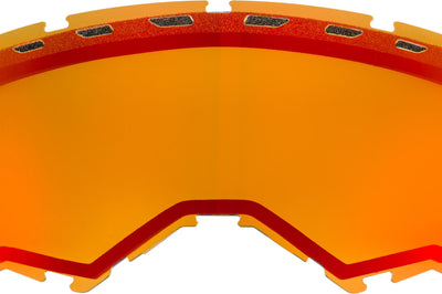 Fly Racing Dual Lens With Vents Adult Red Mirror/persimmon - Apparel Collection