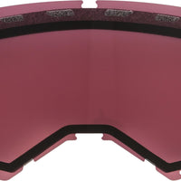 Fly Racing Dual Lens With Vents Adult Silver Mirror/rose - Apparel Collection