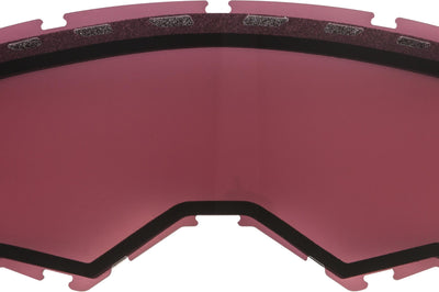 Fly Racing Dual Lens With Vents Adult Silver Mirror/rose - Apparel Collection